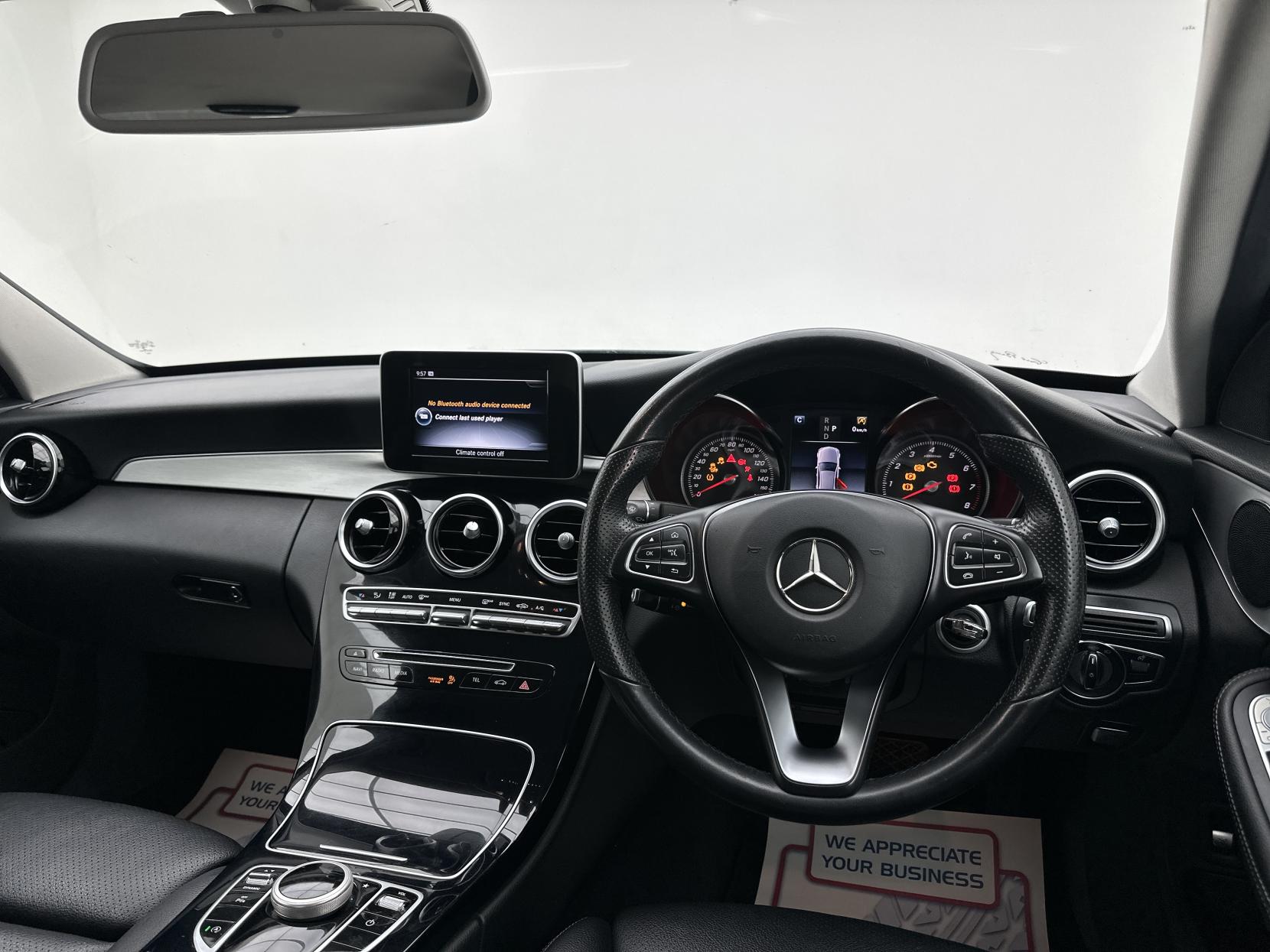 Mercedes-Benz C Class 2.0 C200 Sport Saloon 4dr Petrol G-Tronic+ Euro 6 (s/s) (184 ps)